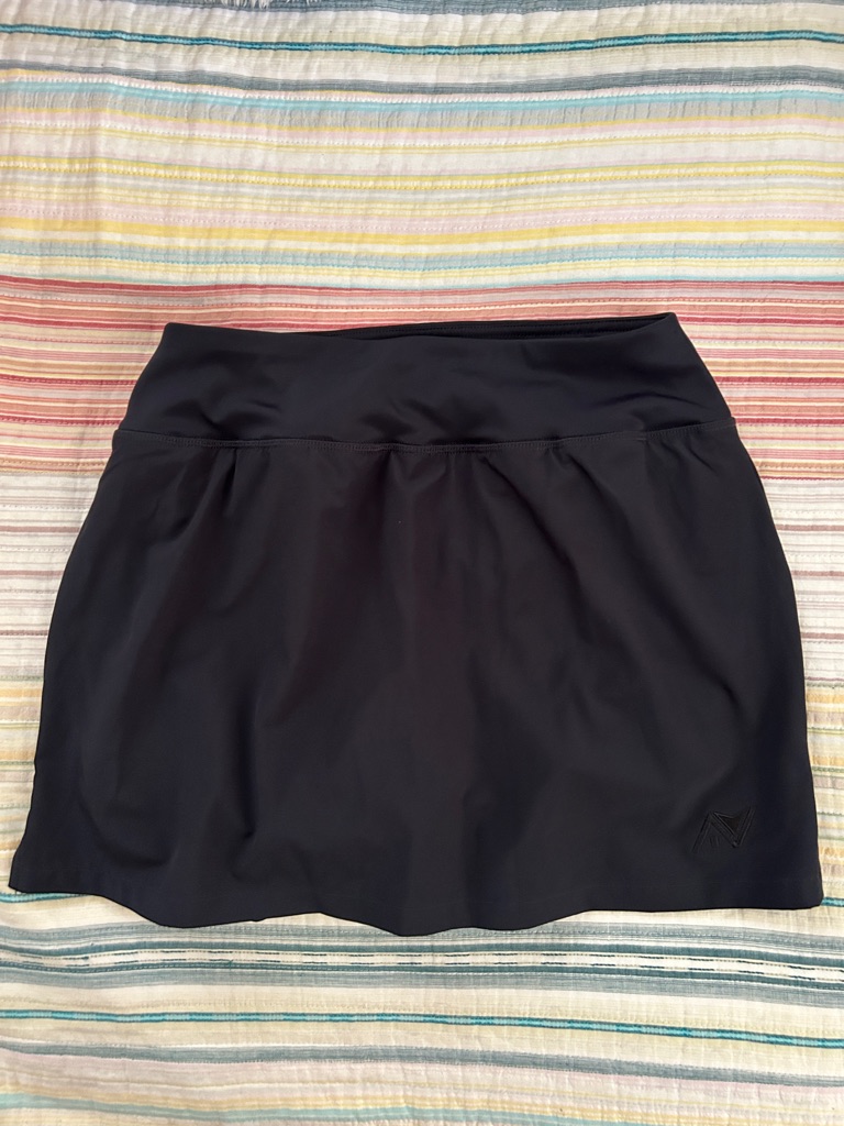 SportTek Black Womens Athletic Skort